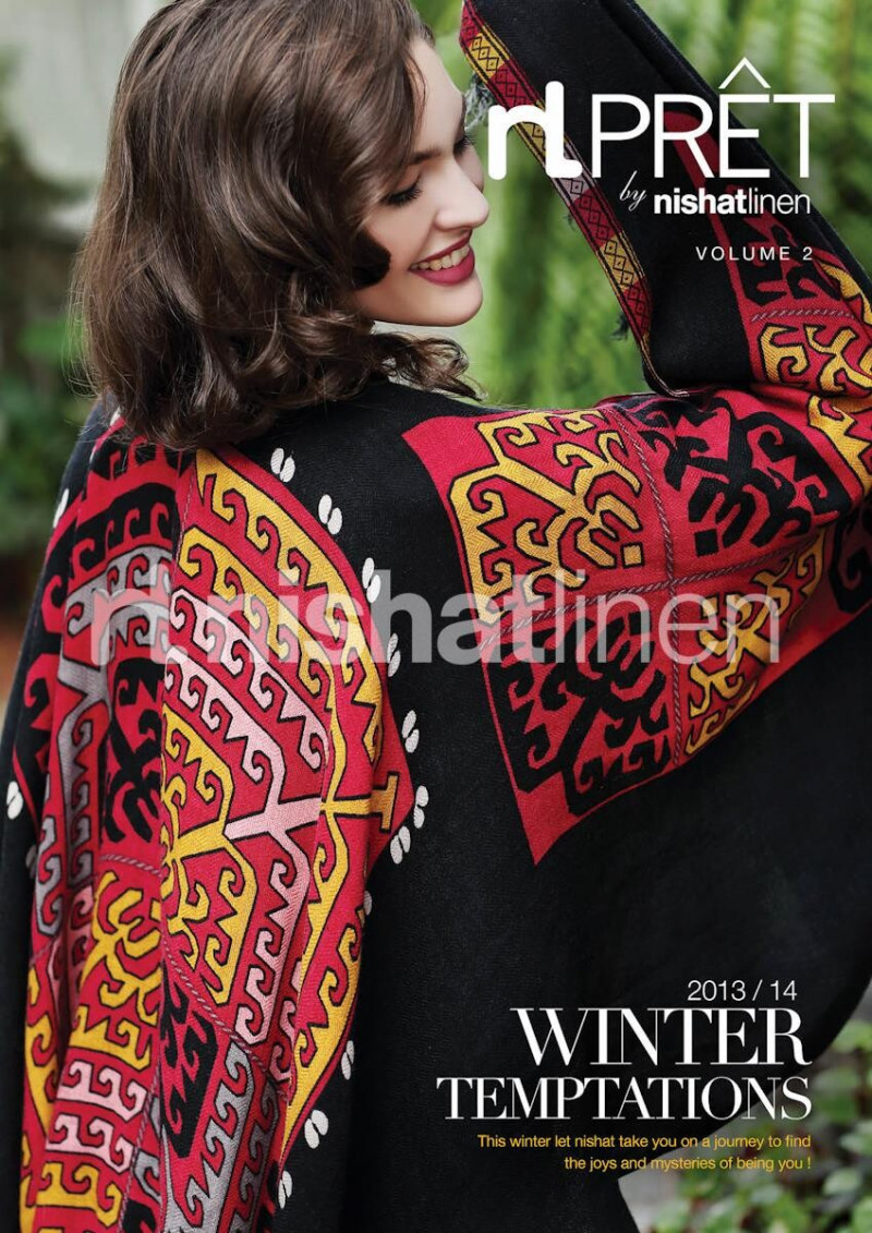 Angelina Pirtskhalava featured in  the Nishat Linen advertisement for Spring/Summer 2023