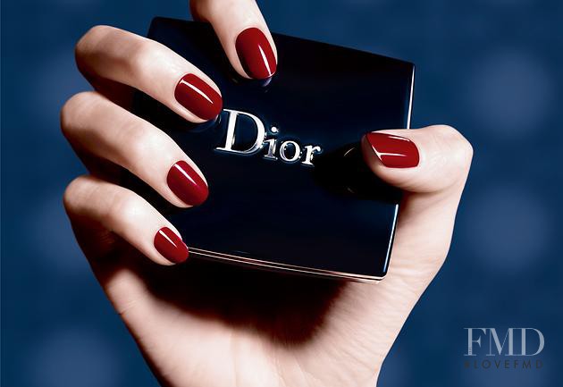 Sasha Luss featured in  the Dior Beauty advertisement for Autumn/Winter 2014