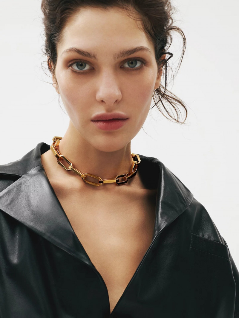 Angelina Pirtskhalava featured in  the Île lookbook for Spring/Summer 2023