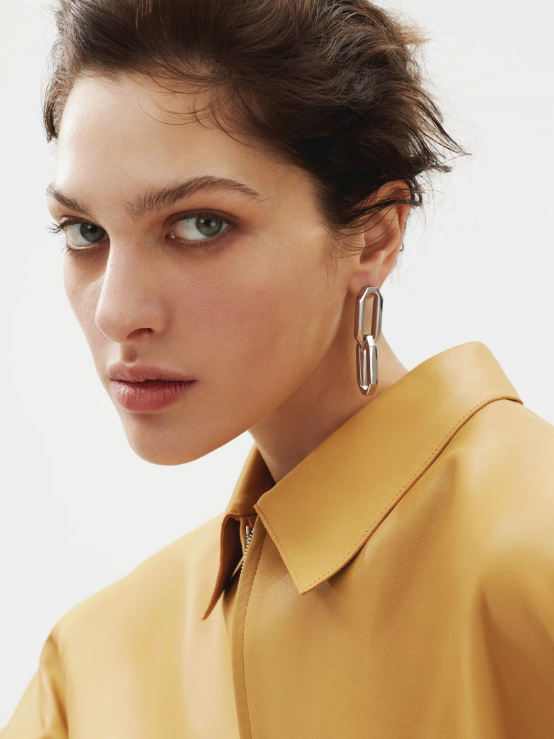 Angelina Pirtskhalava featured in  the Île lookbook for Spring/Summer 2023