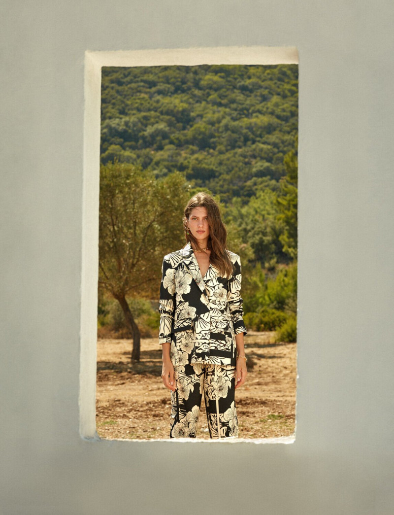 Angelina Pirtskhalava featured in  the Oopscool Patterns\' Resurrection lookbook for Spring/Summer 2023