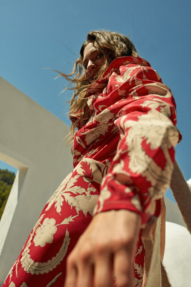 Angelina Pirtskhalava featured in  the Oopscool Patterns\' Resurrection lookbook for Spring/Summer 2023