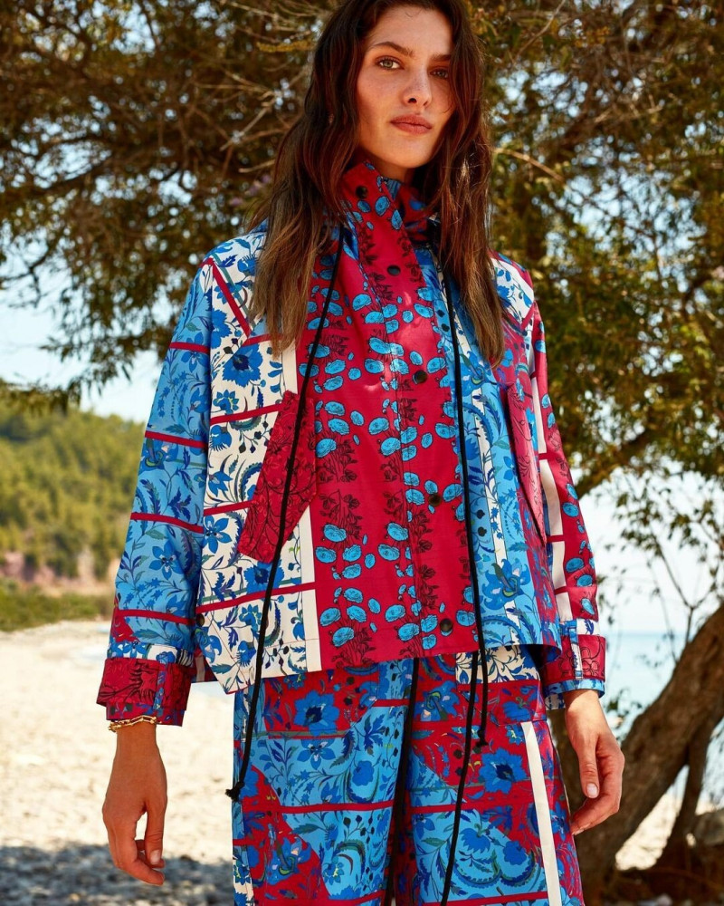 Angelina Pirtskhalava featured in  the Oopscool Patterns\' Resurrection lookbook for Spring/Summer 2023