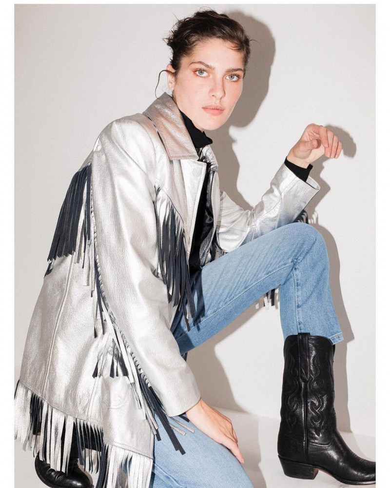 Angelina Pirtskhalava featured in  the Faraway lookbook for Spring/Summer 2023