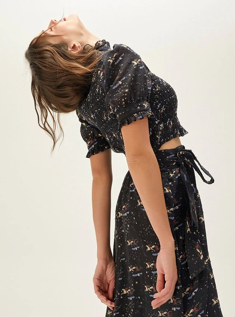 Angelina Pirtskhalava featured in  the Faraway lookbook for Spring/Summer 2023