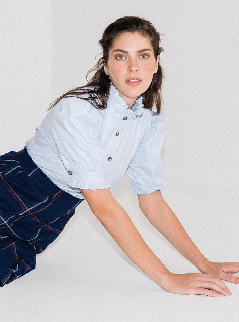 Angelina Pirtskhalava featured in  the Faraway lookbook for Spring/Summer 2023