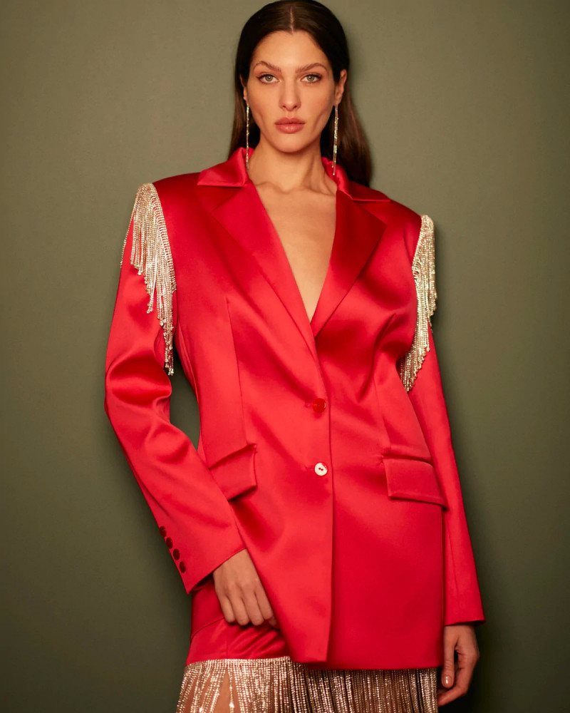 Angelina Pirtskhalava featured in  the Arise lookbook for Autumn/Winter 2021