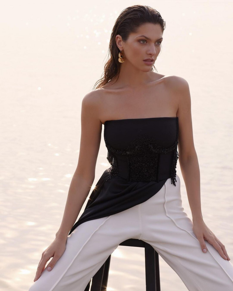 Angelina Pirtskhalava featured in  the Katrine K. lookbook for Autumn/Winter 2020