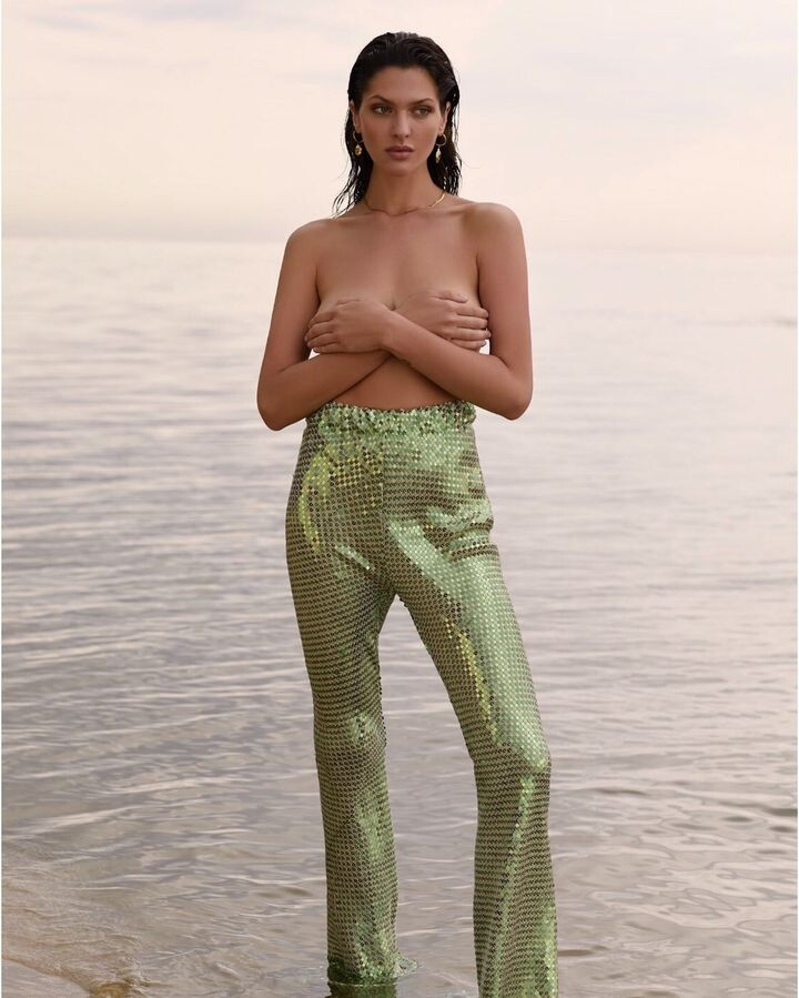 Angelina Pirtskhalava featured in  the Katrine K. lookbook for Autumn/Winter 2020