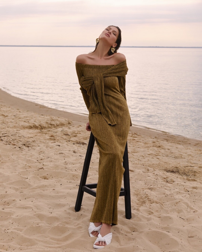 Angelina Pirtskhalava featured in  the Katrine K. lookbook for Autumn/Winter 2020