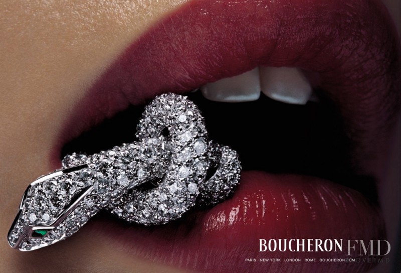 Boucheron advertisement for Spring/Summer 2012