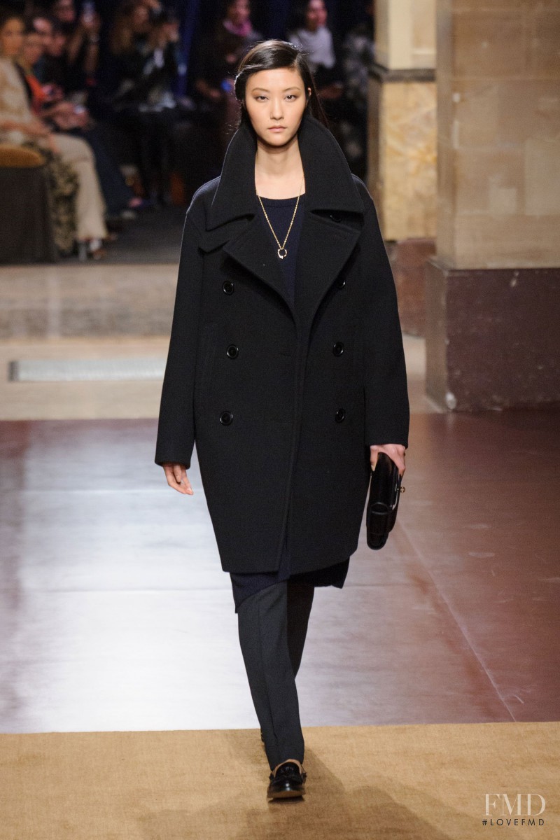 Ji Hye Park featured in  the Hermès fashion show for Autumn/Winter 2014