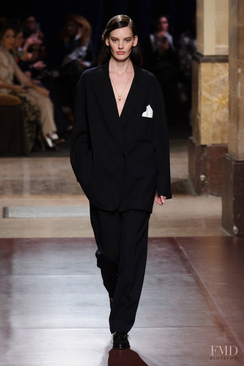 Amanda Murphy featured in  the Hermès fashion show for Autumn/Winter 2014