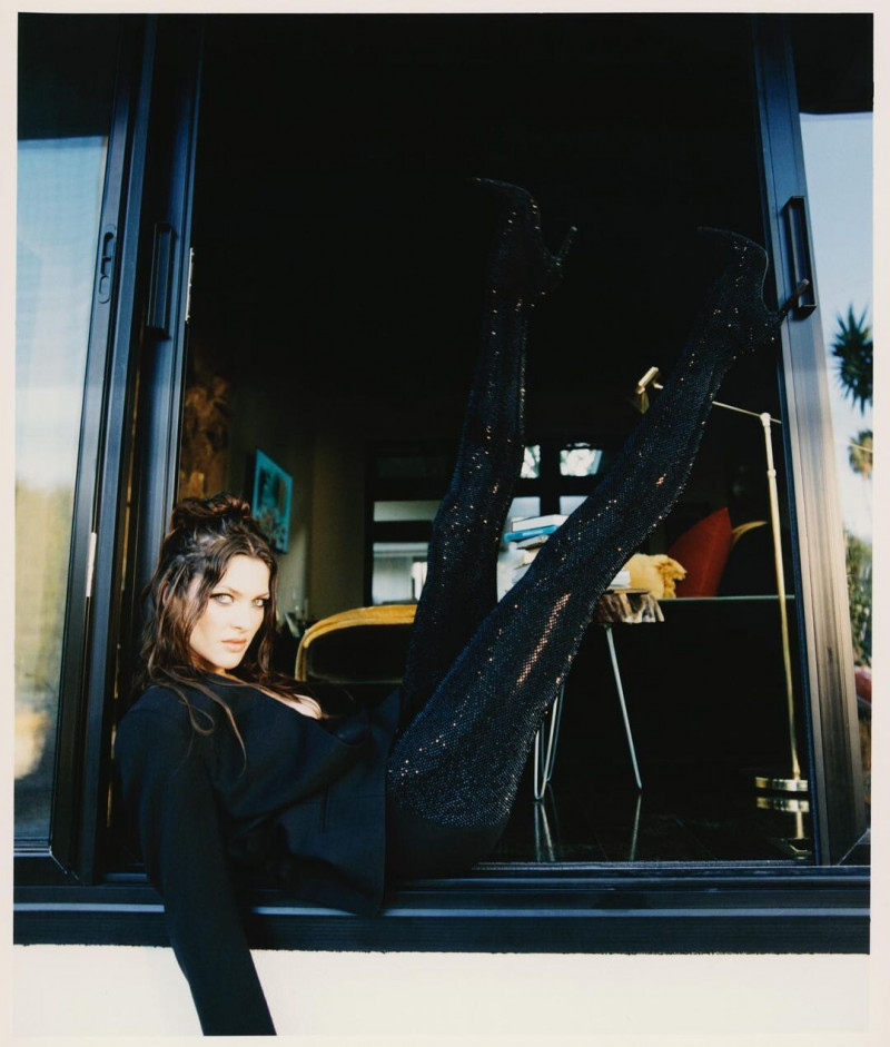 Angelina Pirtskhalava featured in  the Carlos Campos advertisement for Spring/Summer 2023