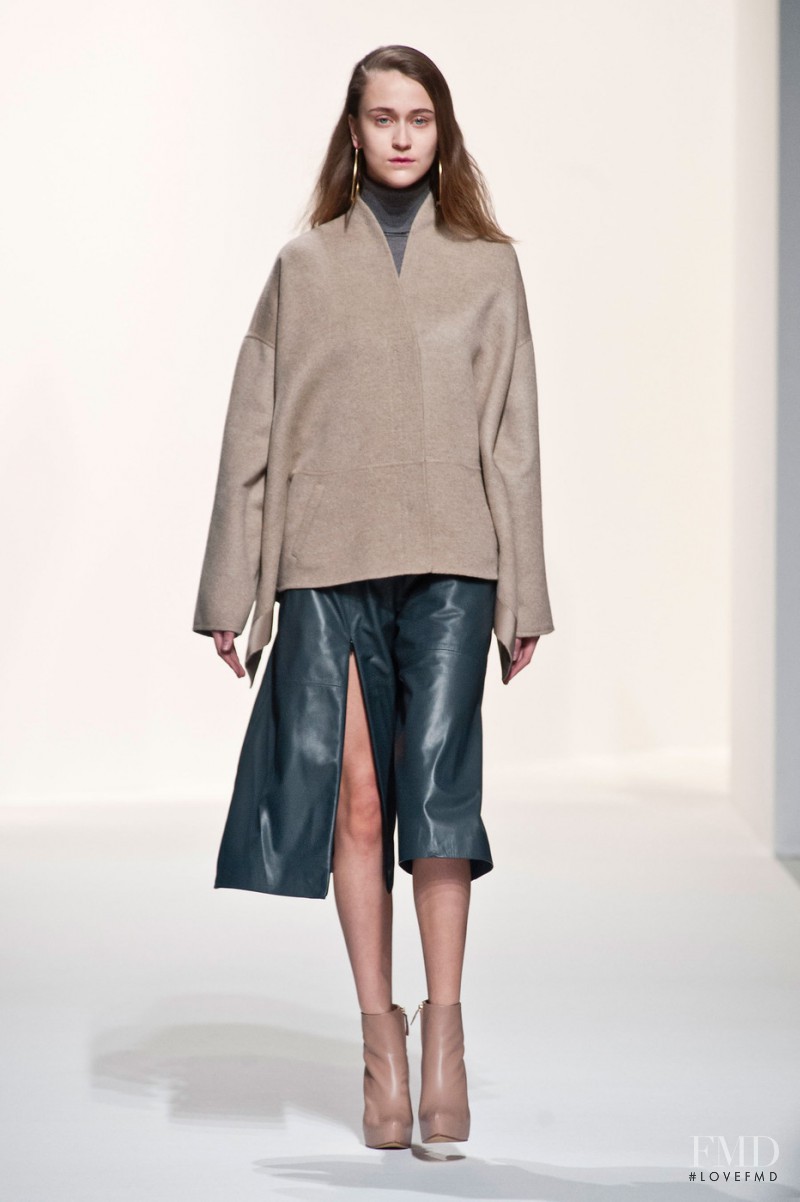 Nastya Choo featured in  the Hussein Chalayan fashion show for Autumn/Winter 2014