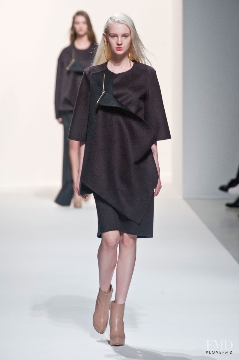 Nastya Sten featured in  the Hussein Chalayan fashion show for Autumn/Winter 2014