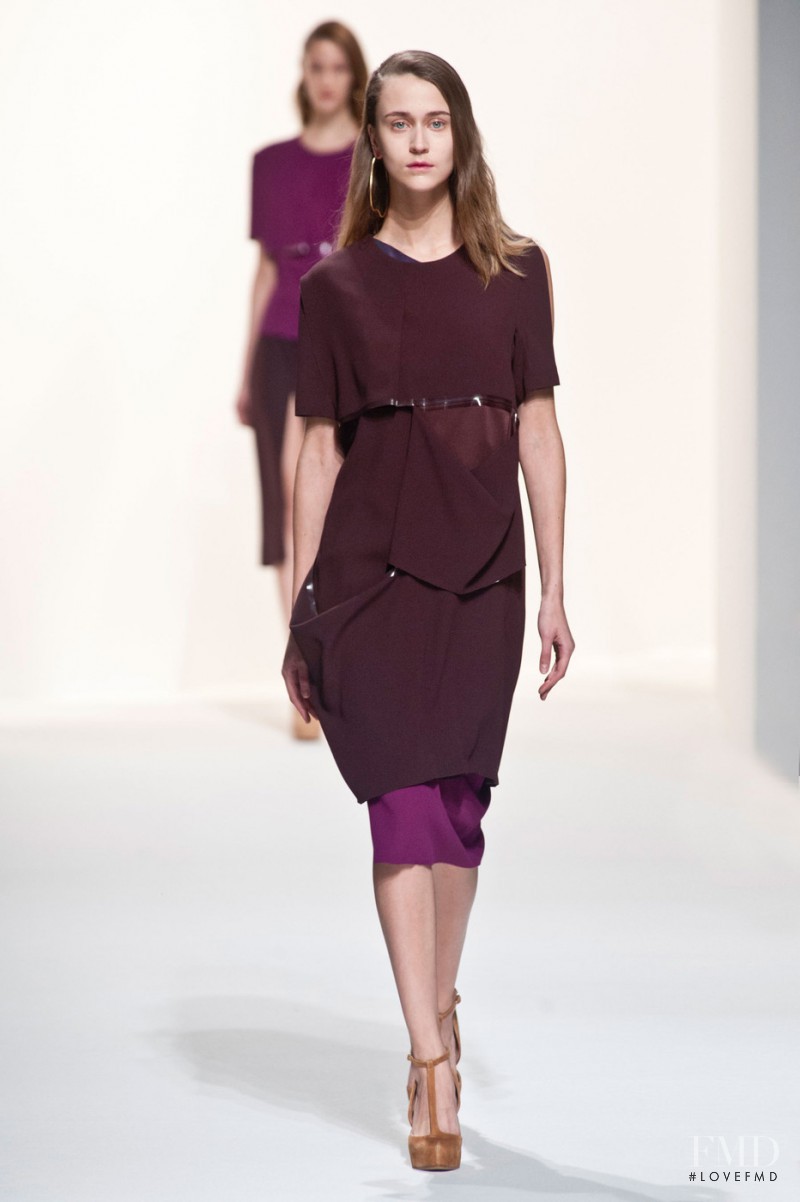 Nastya Choo featured in  the Hussein Chalayan fashion show for Autumn/Winter 2014