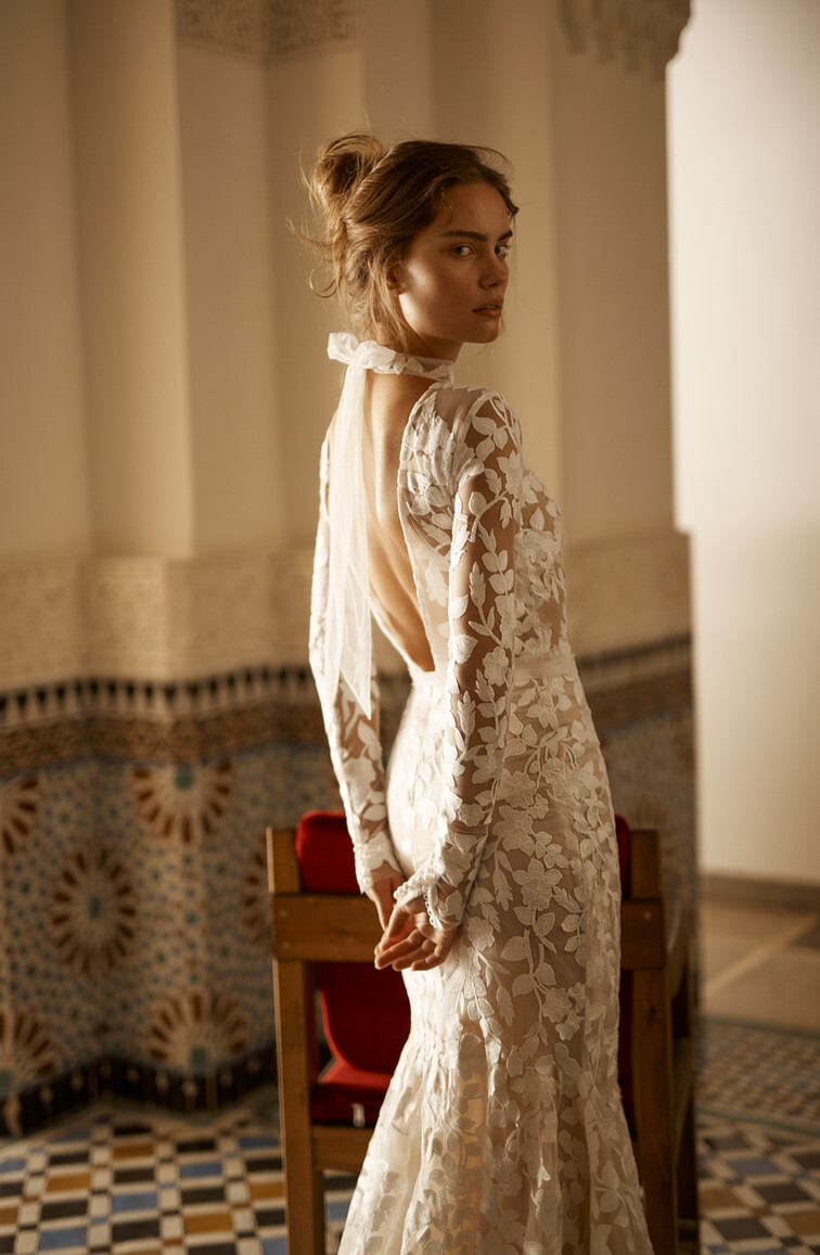 Daria Piotrowiak featured in  the Arava Polak lookbook for Spring/Summer 2023