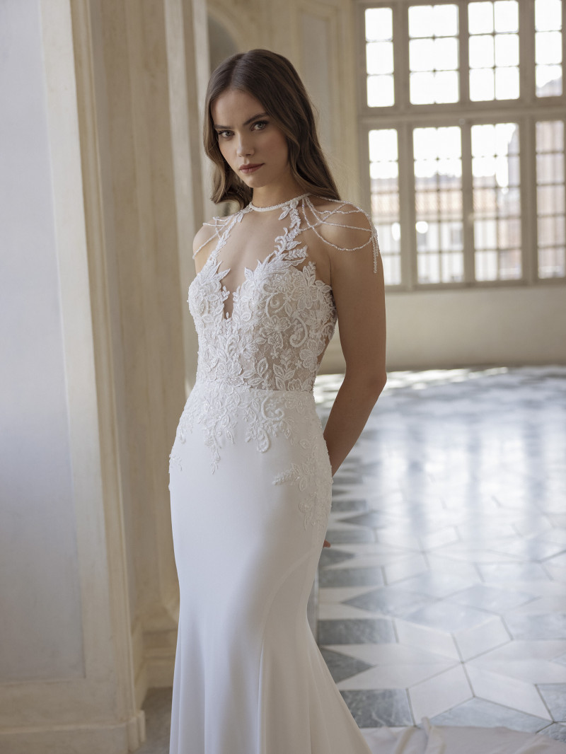 Daria Piotrowiak featured in  the Capri Sposa I love Italy lookbook for Spring/Summer 2023