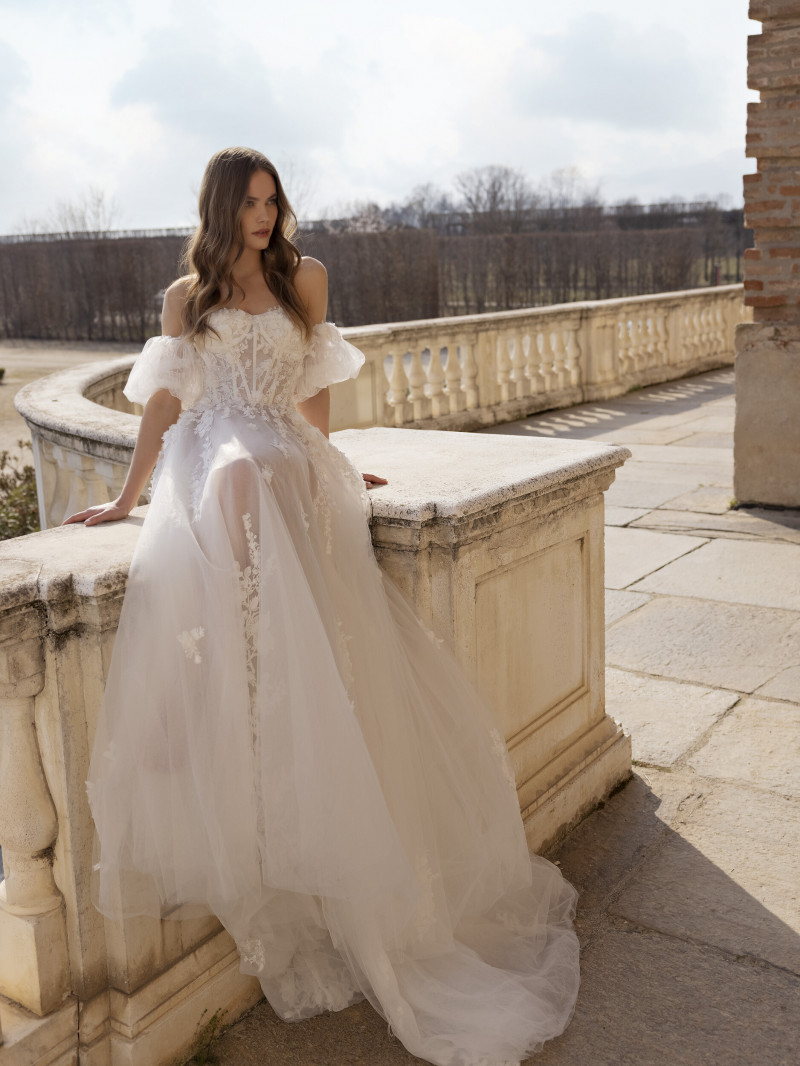 Daria Piotrowiak featured in  the Capri Sposa I love Italy lookbook for Spring/Summer 2023