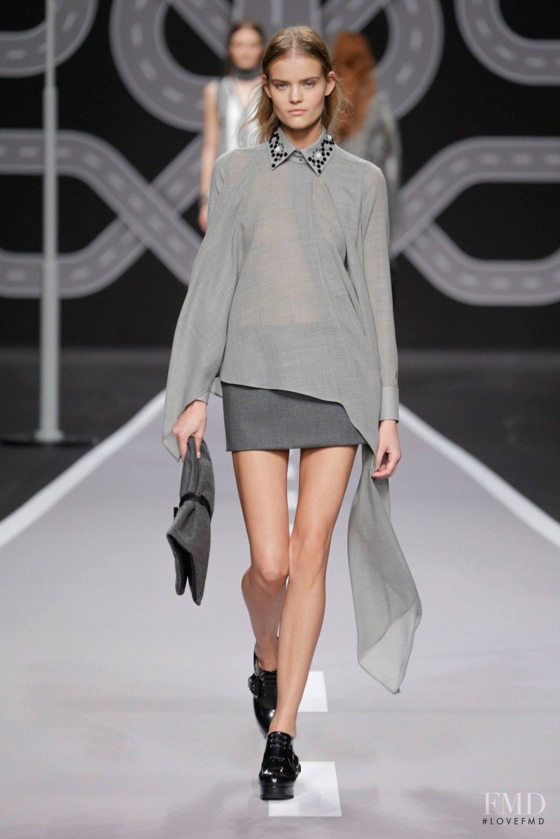 Kate Grigorieva featured in  the Viktor & Rolf fashion show for Autumn/Winter 2014