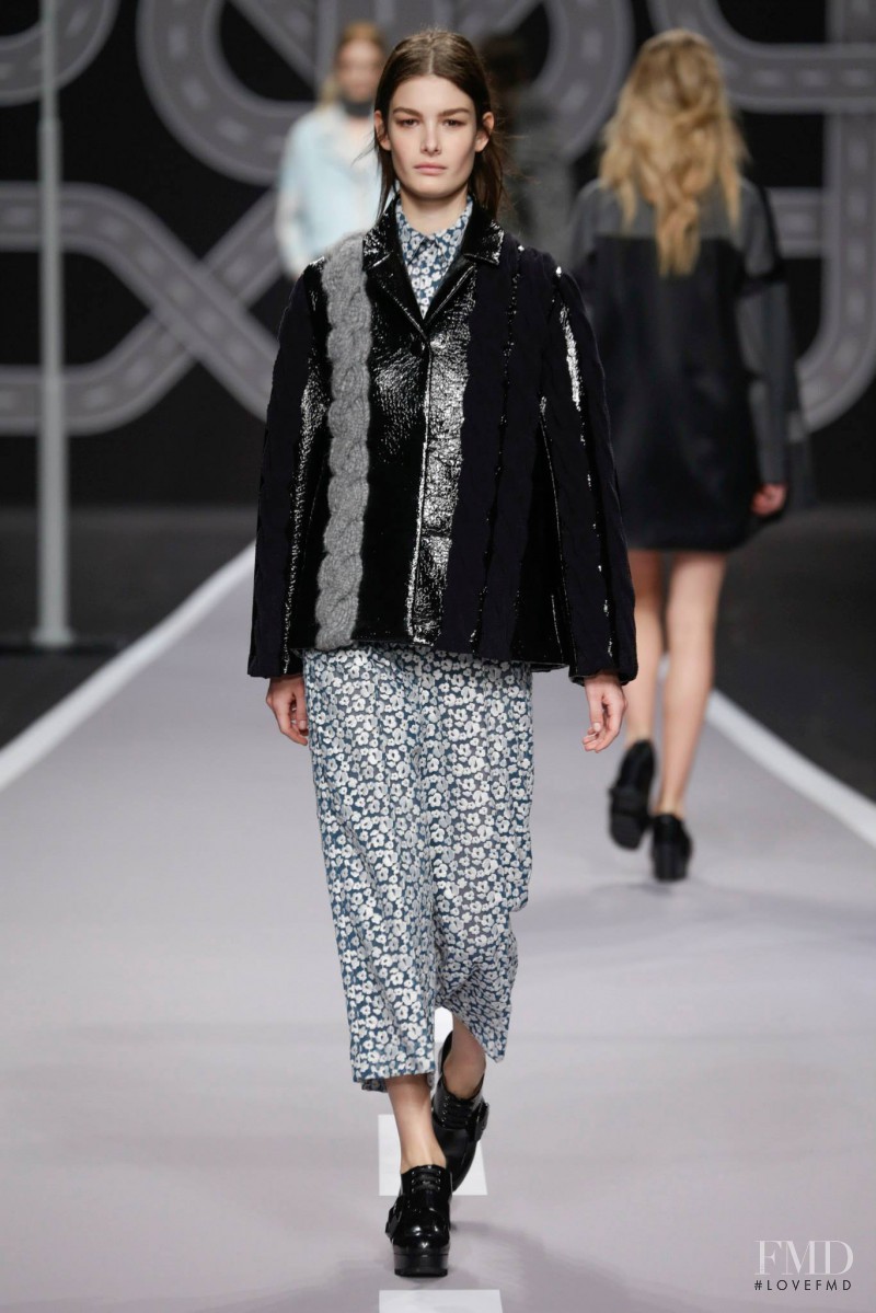Ophélie Guillermand featured in  the Viktor & Rolf fashion show for Autumn/Winter 2014
