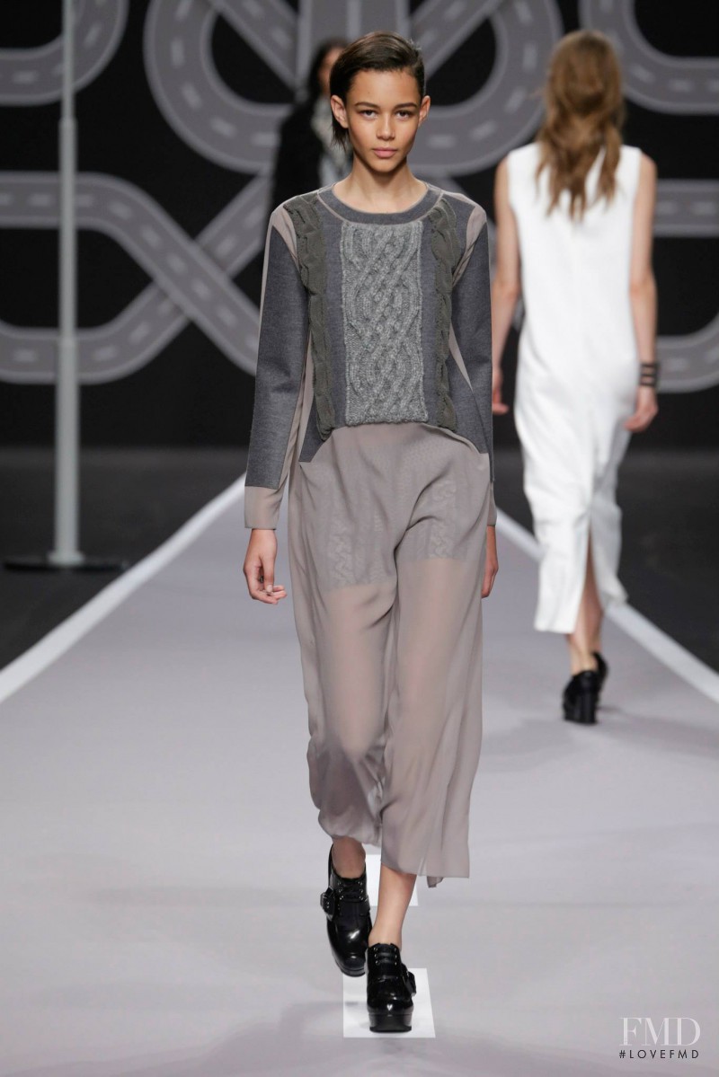 Binx Walton featured in  the Viktor & Rolf fashion show for Autumn/Winter 2014