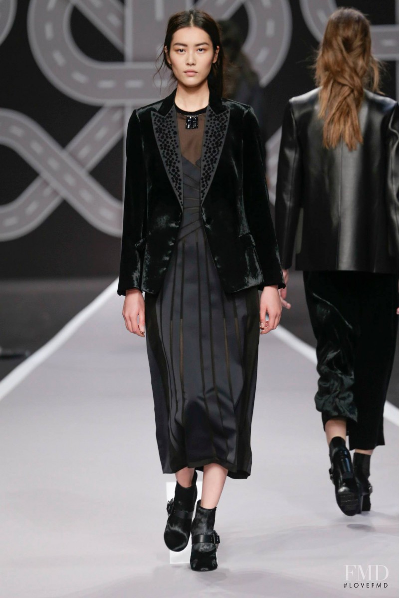 Liu Wen featured in  the Viktor & Rolf fashion show for Autumn/Winter 2014