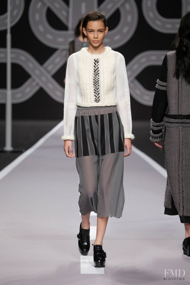 Binx Walton featured in  the Viktor & Rolf fashion show for Autumn/Winter 2014