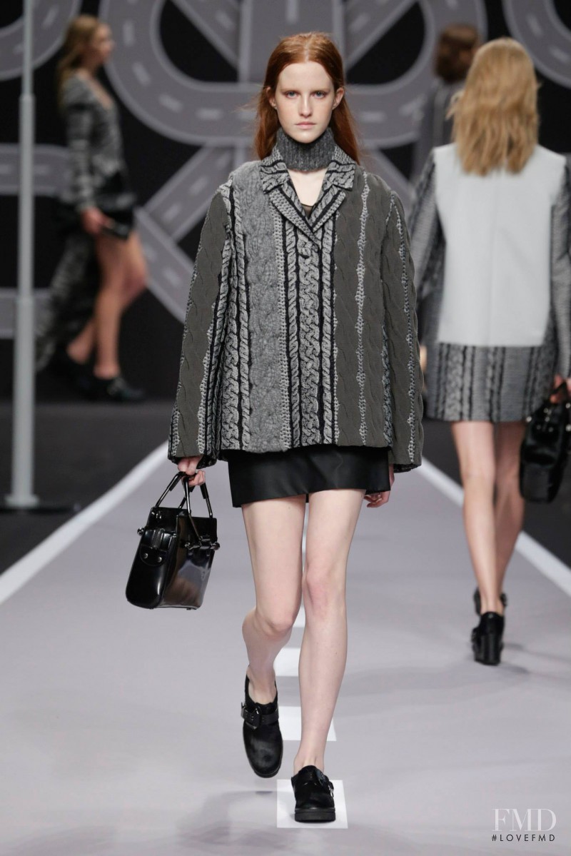 Magdalena Jasek featured in  the Viktor & Rolf fashion show for Autumn/Winter 2014