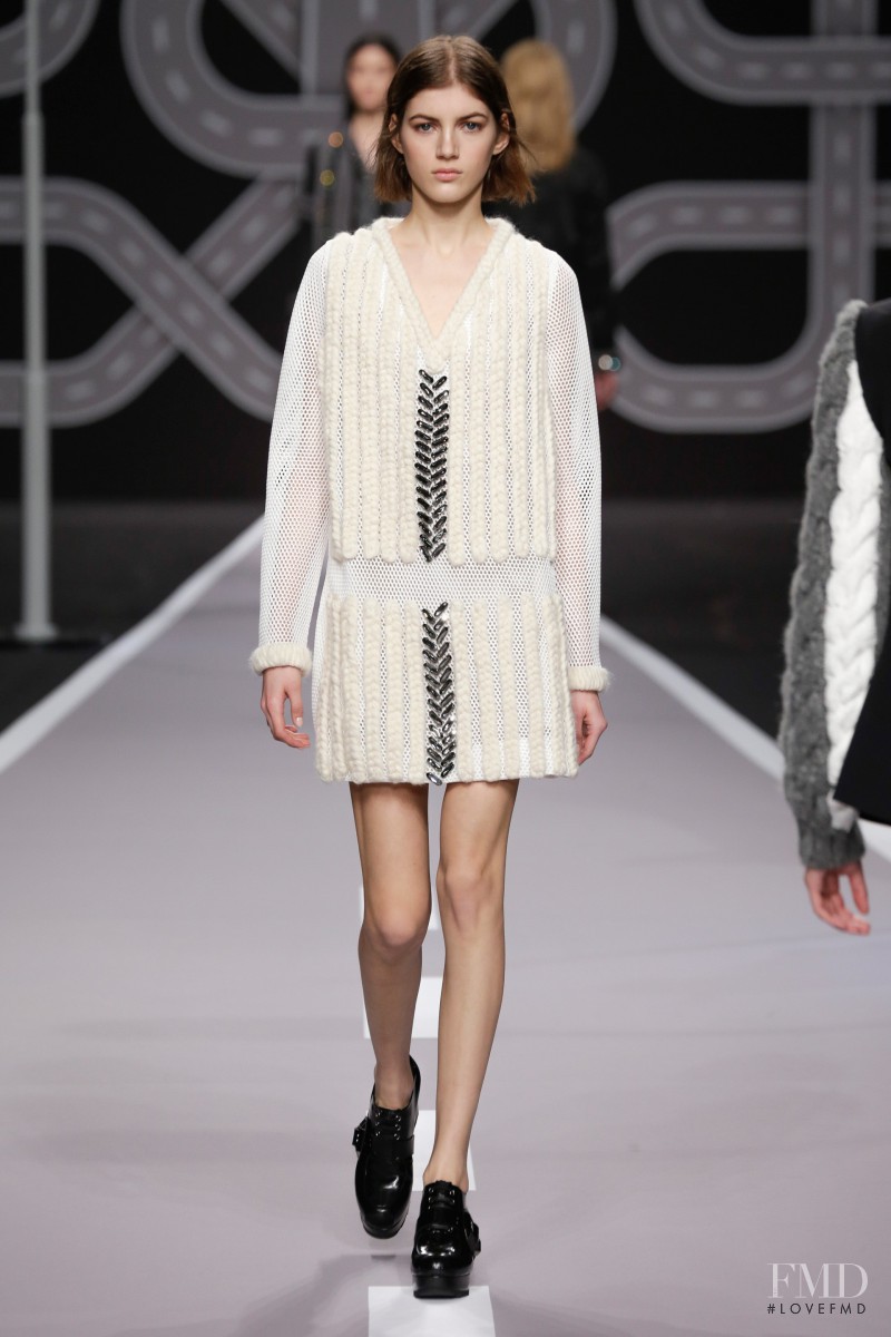 Valery Kaufman featured in  the Viktor & Rolf fashion show for Autumn/Winter 2014