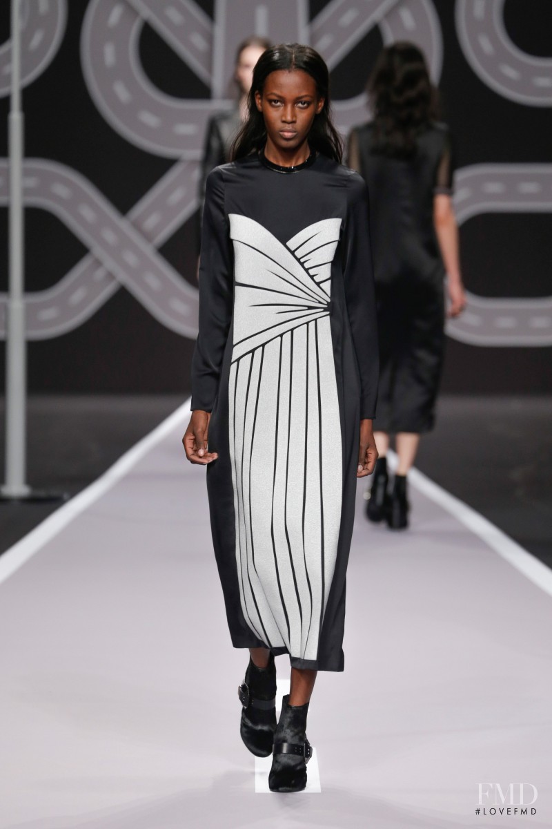 Kai Newman featured in  the Viktor & Rolf fashion show for Autumn/Winter 2014