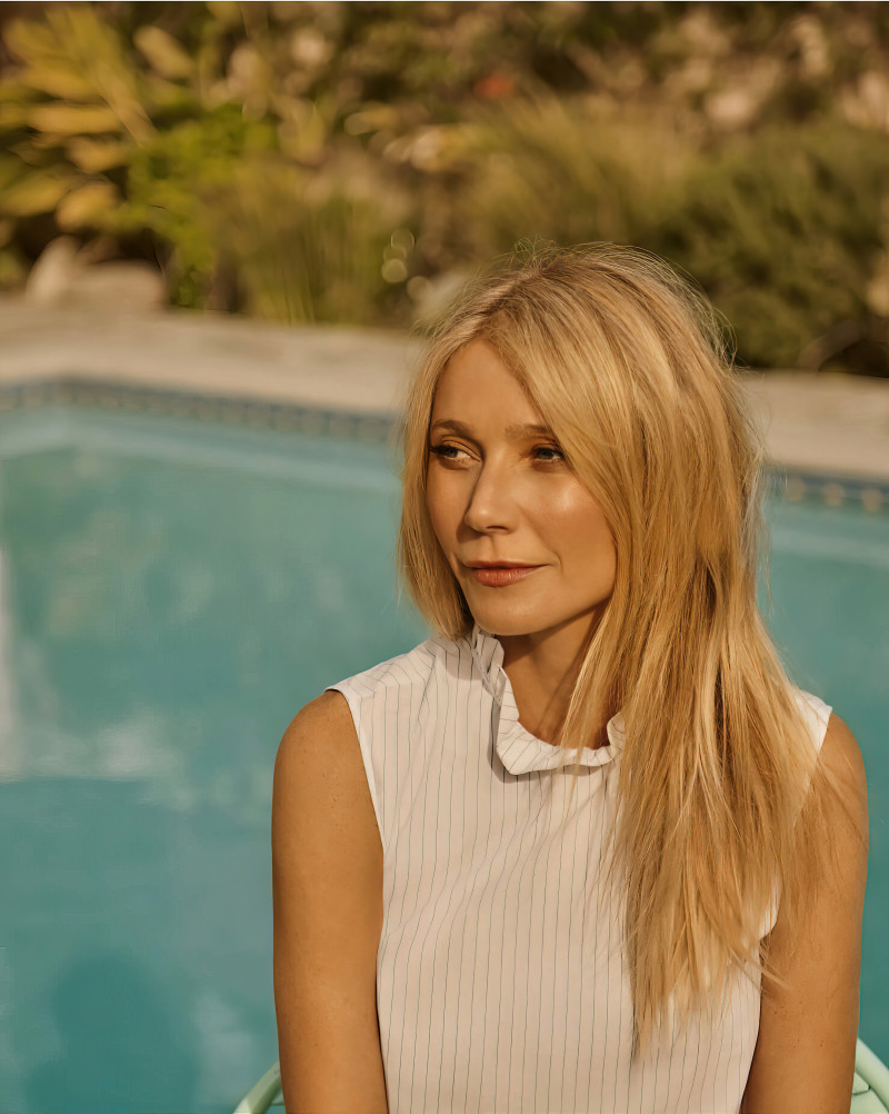 Gwyneth Paltrow featured in  the G Label by goop lookbook for Summer 2022