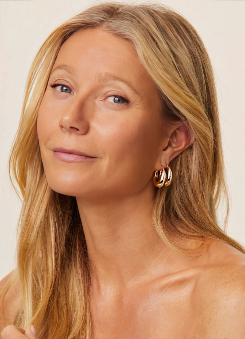 Gwyneth Paltrow featured in  the goop Jewelry advertisement for Summer 2022