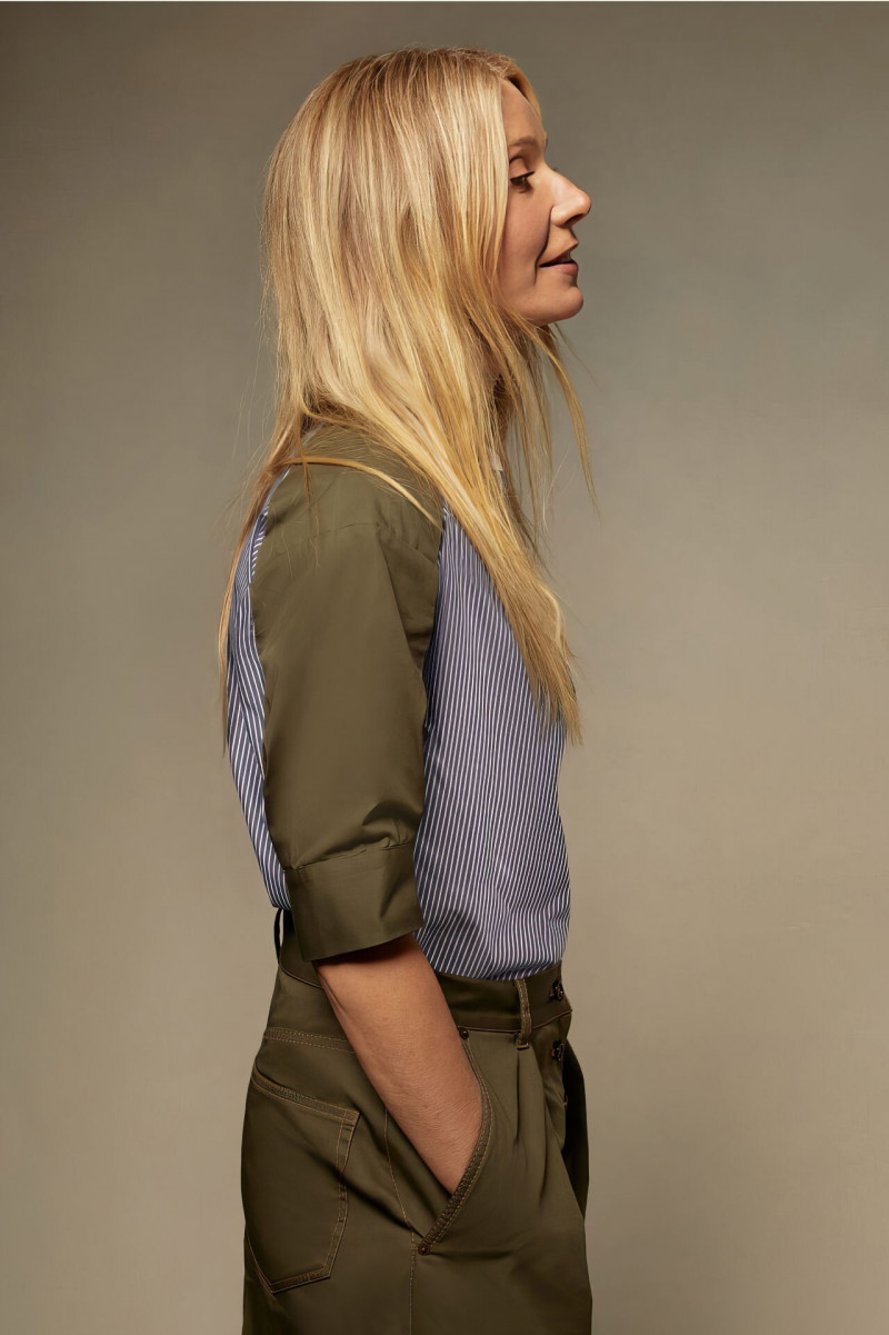 Gwyneth Paltrow featured in  the G Label by goop lookbook for Winter 2022