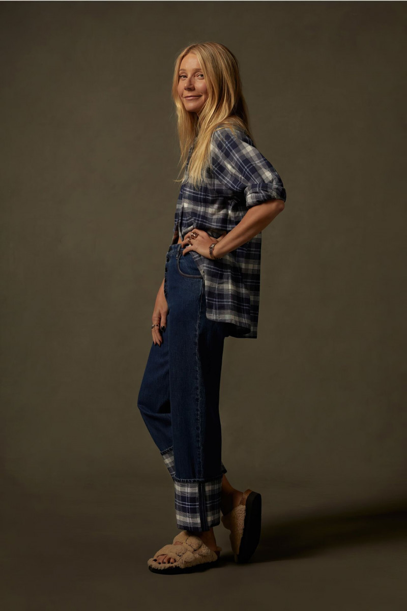 Gwyneth Paltrow featured in  the G Label by goop lookbook for Winter 2022