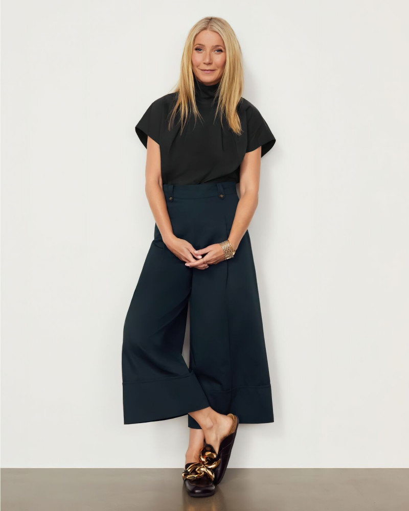 Gwyneth Paltrow featured in  the G Label by goop lookbook for Spring 2022