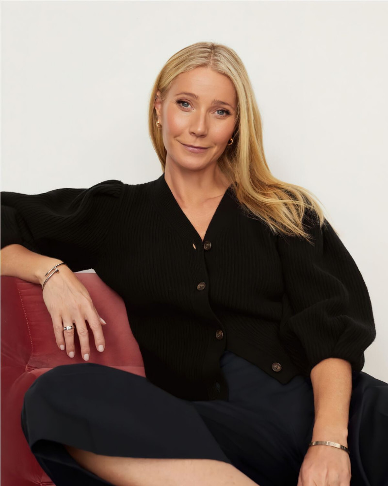 Gwyneth Paltrow featured in  the G Label by goop lookbook for Spring 2022