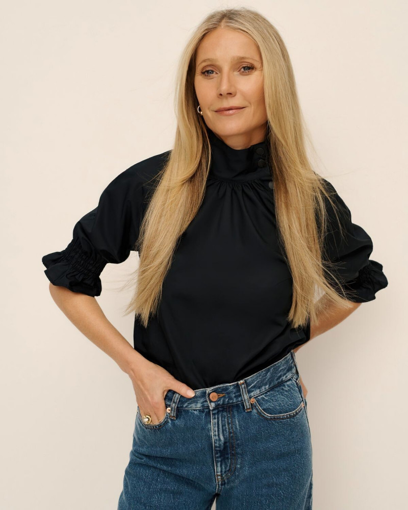Gwyneth Paltrow featured in  the G Label by goop lookbook for Pre-Spring 2023