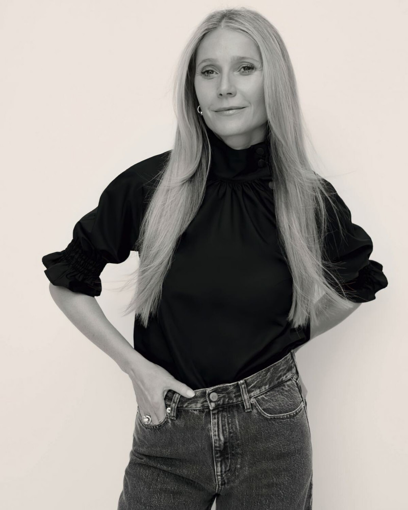 Gwyneth Paltrow featured in  the G Label by goop lookbook for Pre-Spring 2023