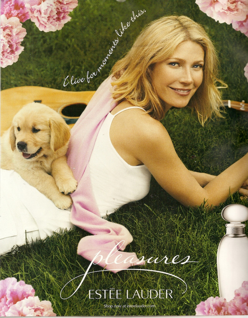 Gwyneth Paltrow featured in  the Estée Lauder "Pleasures" Fragance advertisement for Summer 2009