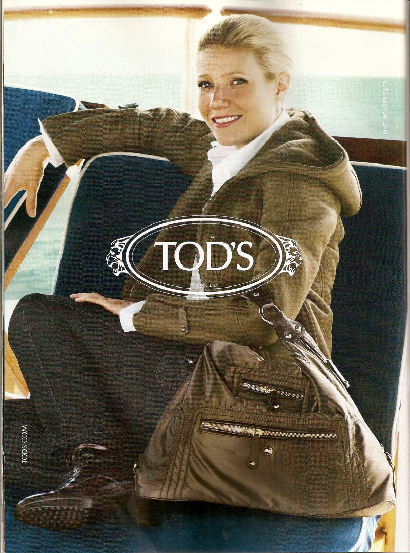 Gwyneth Paltrow featured in  the Tod\'s advertisement for Autumn/Winter 2008