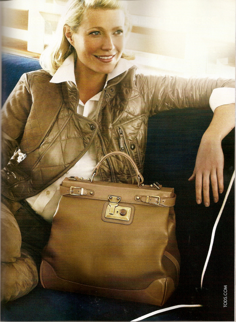 Gwyneth Paltrow featured in  the Tod\'s advertisement for Autumn/Winter 2008