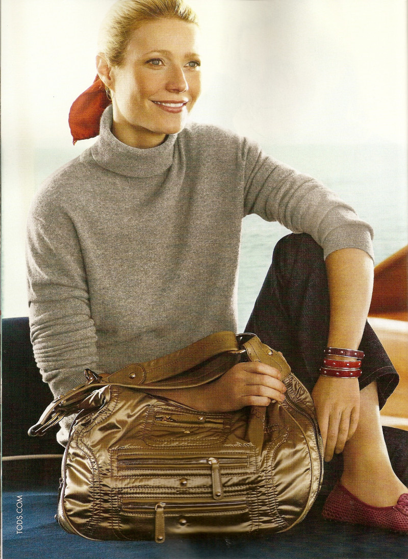 Gwyneth Paltrow featured in  the Tod\'s advertisement for Autumn/Winter 2008