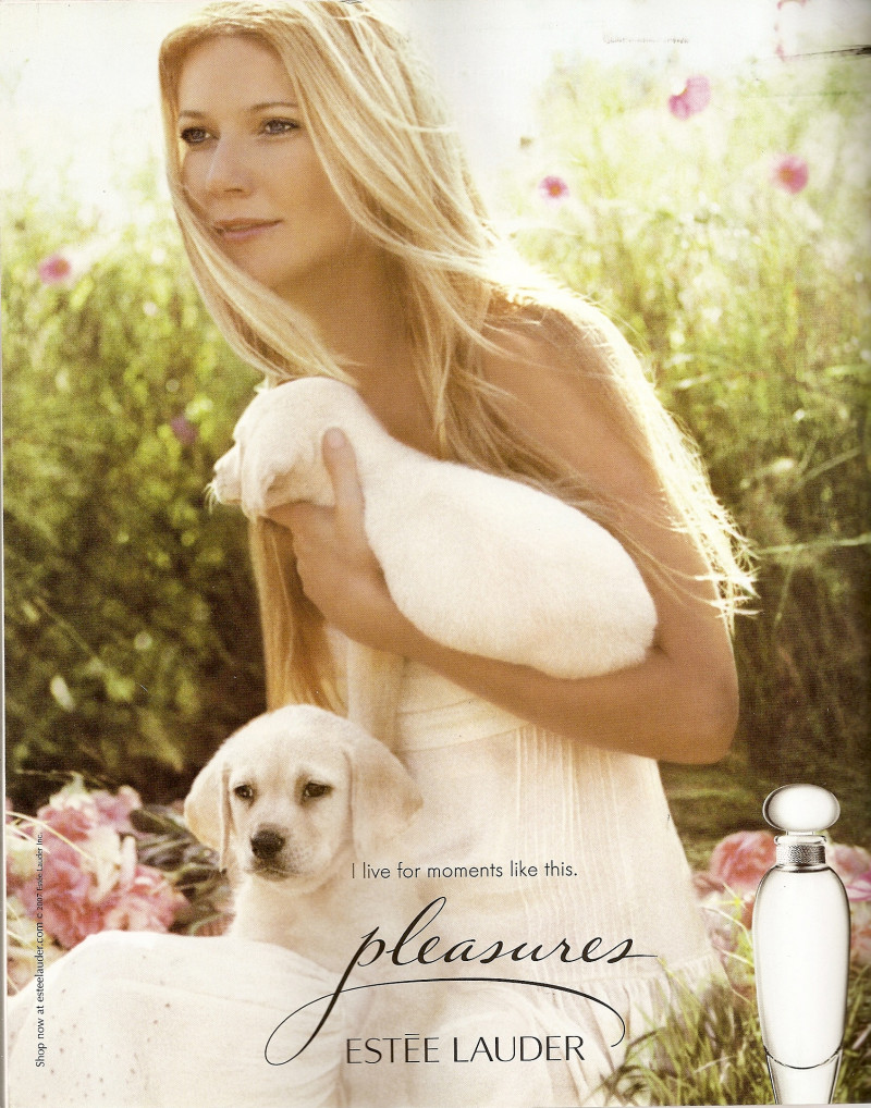 Gwyneth Paltrow featured in  the Estée Lauder Pleasures Fragrance advertisement for Autumn/Winter 2008