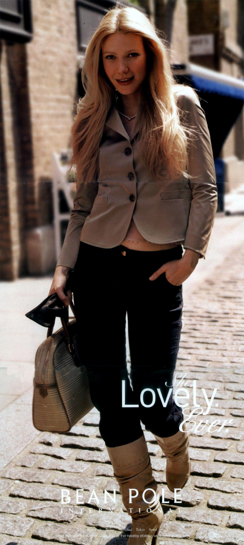 Gwyneth Paltrow featured in  the Bean Pole advertisement for Autumn/Winter 2007