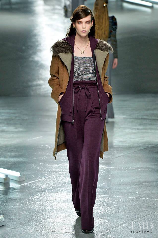 Meghan Collison featured in  the Rodarte fashion show for Autumn/Winter 2014