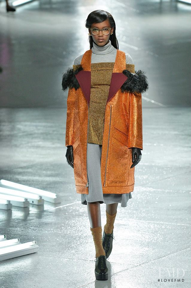 Kai Newman featured in  the Rodarte fashion show for Autumn/Winter 2014
