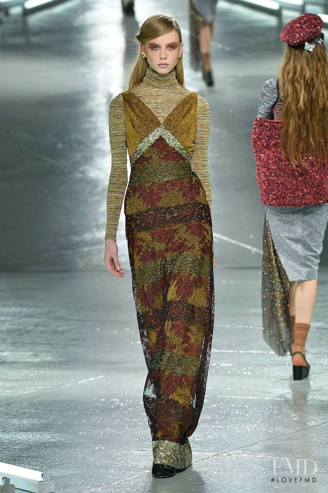 Daniela Witt featured in  the Rodarte fashion show for Autumn/Winter 2014