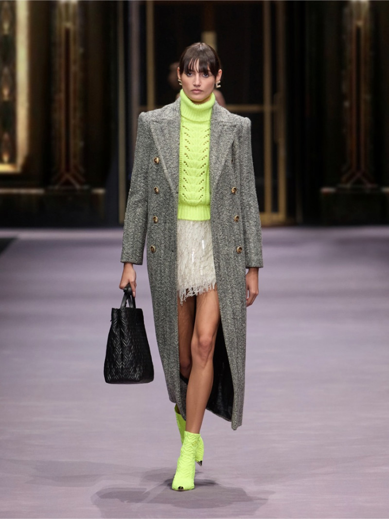 Bruna Ludtke featured in  the Elisabetta Franchi fashion show for Autumn/Winter 2023